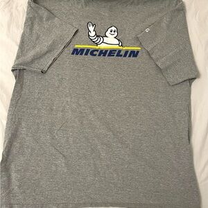 Michelin gray logo tee